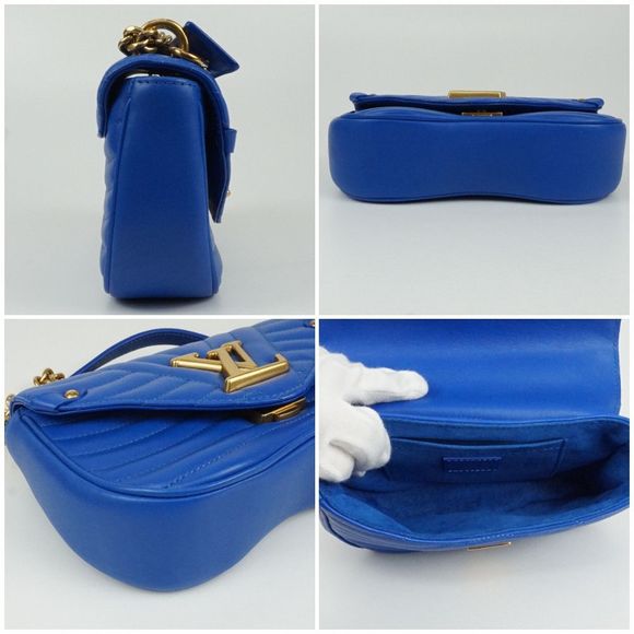 Louis Vuitton New Wave Chain Shoulder Bag Blue Neon - Picture 3 of 3